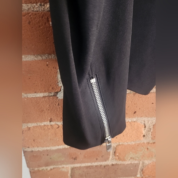 💜 Cropped Blazer Draped Open Front size 4 H&M - Picture 4 of 6